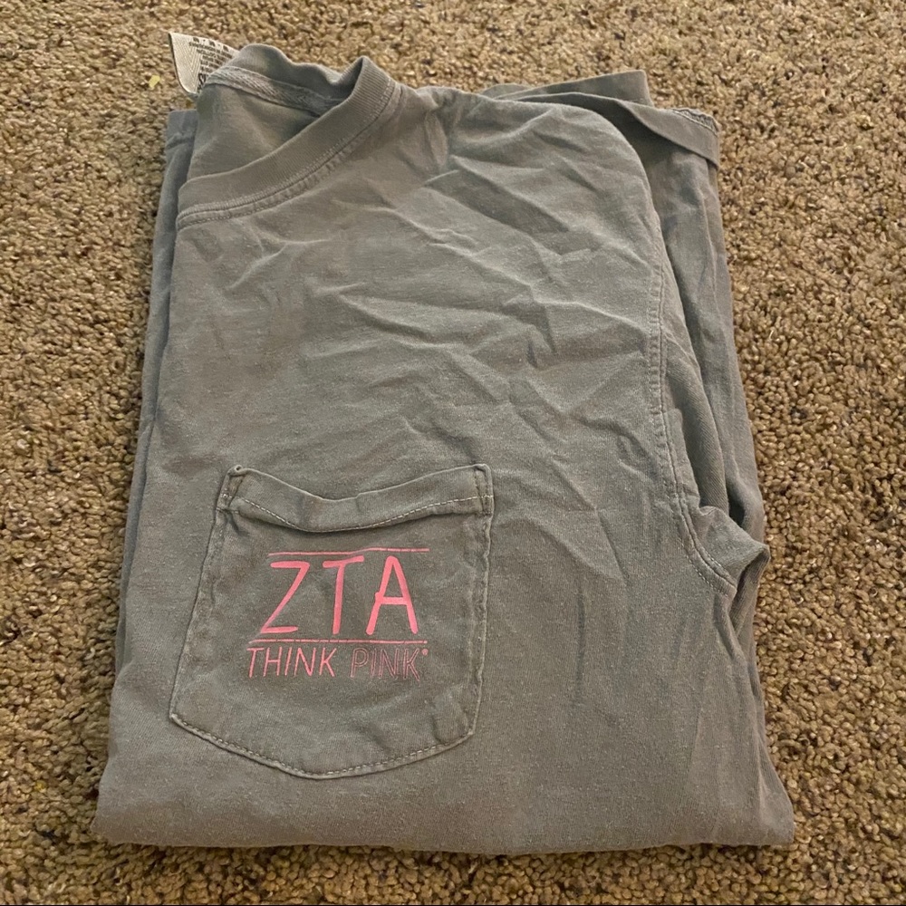 Zeta Tau Alpha Think Pink Shirt